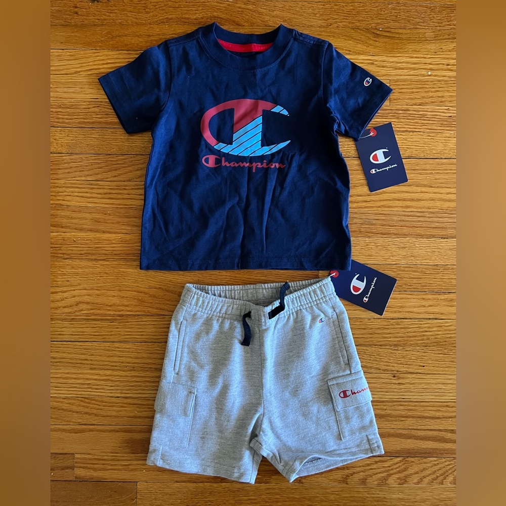 Champion Boys 2 Pc Short set NWT